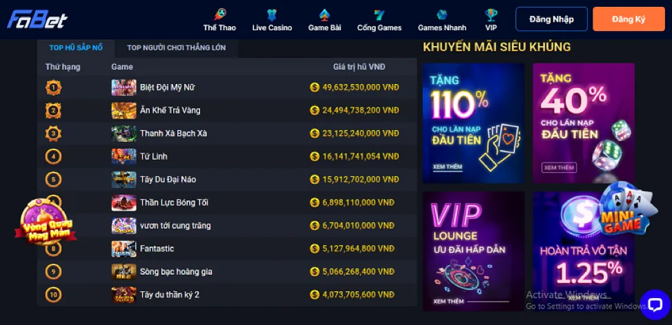 Bắn Cá Long Vương bq88